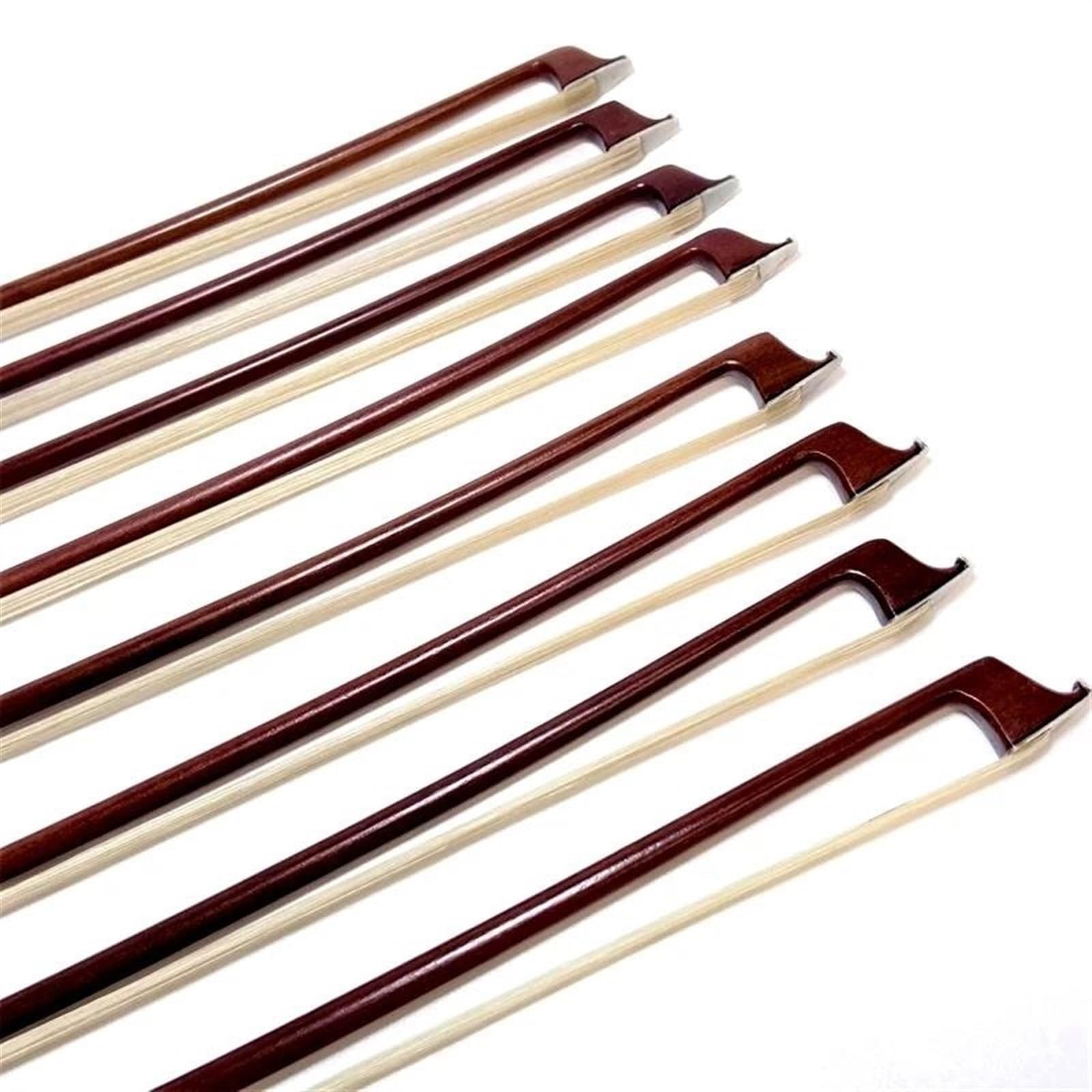 Accessorio Per Violini 10 Pezzi Di Archetto Per Violino In Legno Brasiliano Di Alta Qualità Avanzato(Violin 1-8)