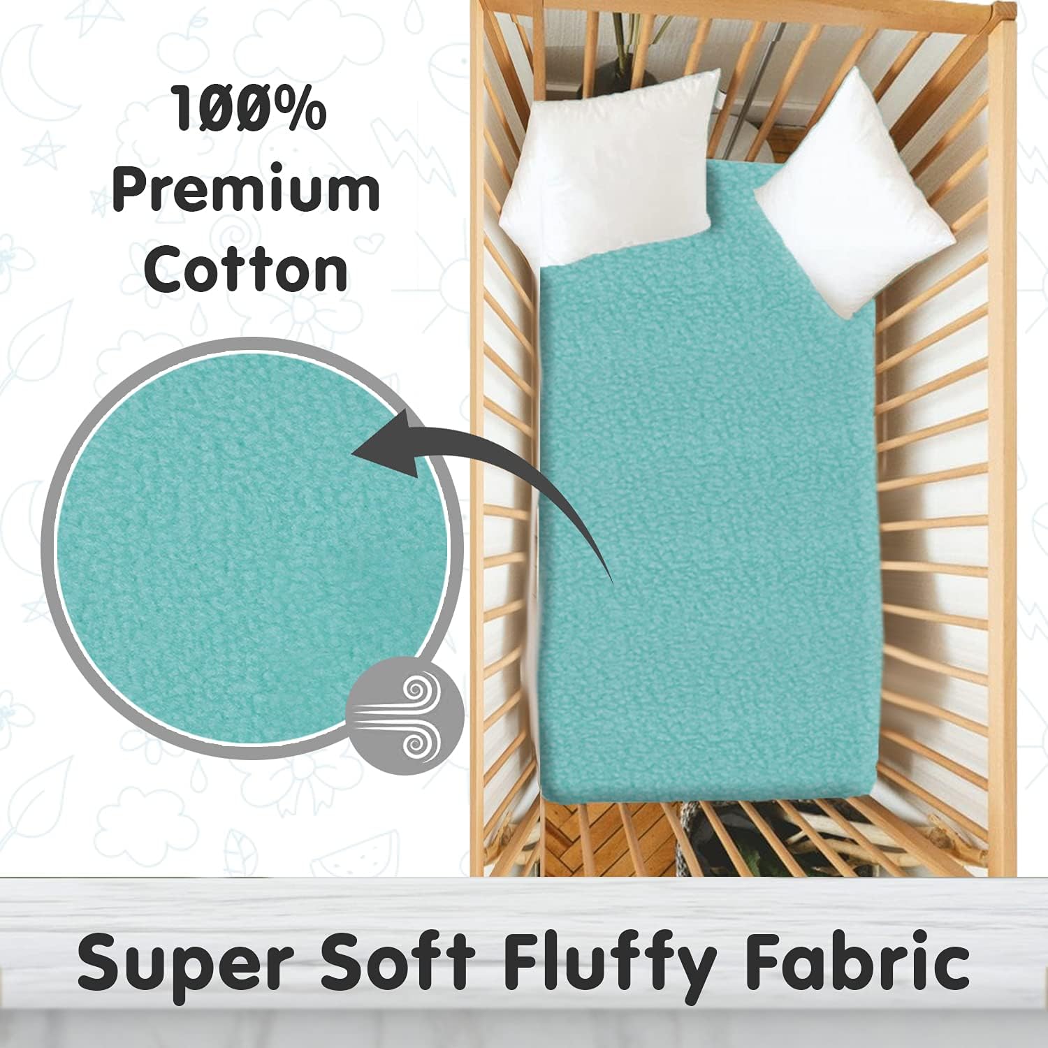 Bey Bee Premium Quality Bed Protector, Reusable, Waterproof, and Washable, Best Underpad Sheet Protector for Baby or Patients with Incontinence/Baby Mattress Protector, Large 55"x39” (1 Pack) Red : Everything Else