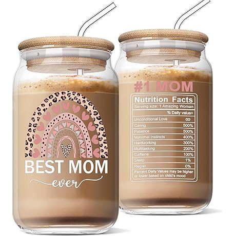 Funny Mom Coffee Cups Best Gifts for Women, Wife, Mama in Mothers...