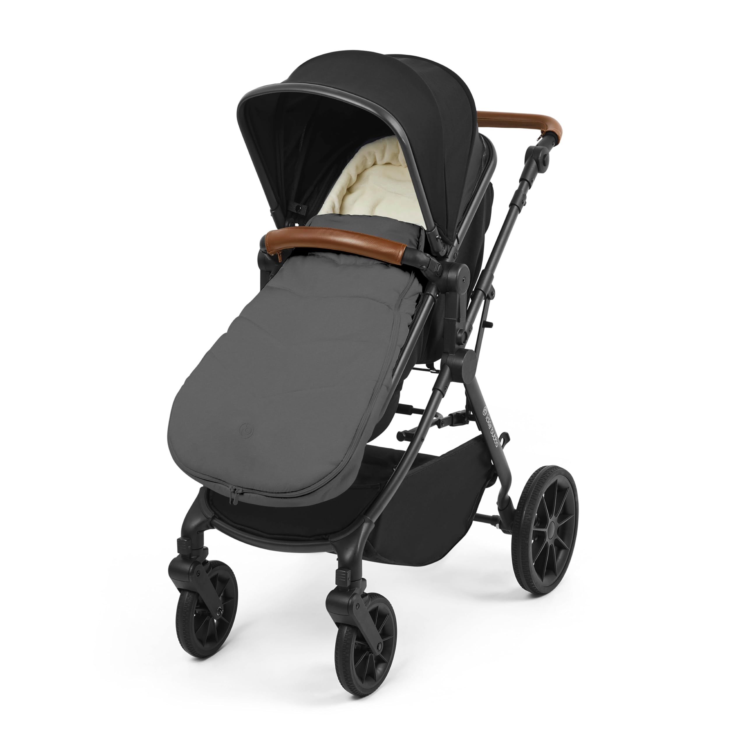 Ickle Bubba Coprigambe universale per passeggino e carrozzina, di alta qualità, colore: grigio antracite