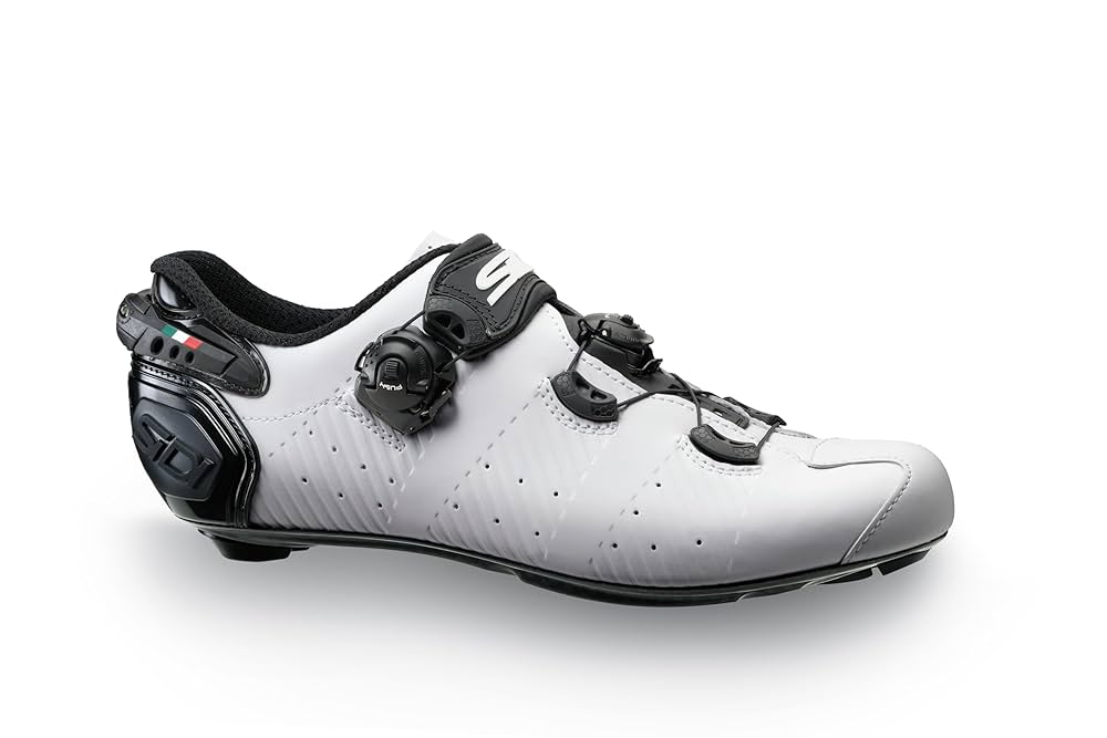 SIDI WIRE CARBON ロード ビンディングシューズ サイズ42 SIDI Wire Carbon Road Cycling Shoes Bike Shoes White/White