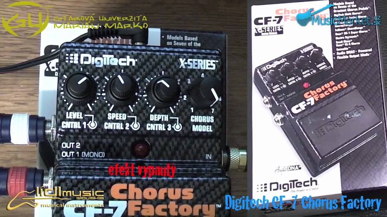 Digitech Chorus Factory CF-7 : Amazon.in: Musical Instruments