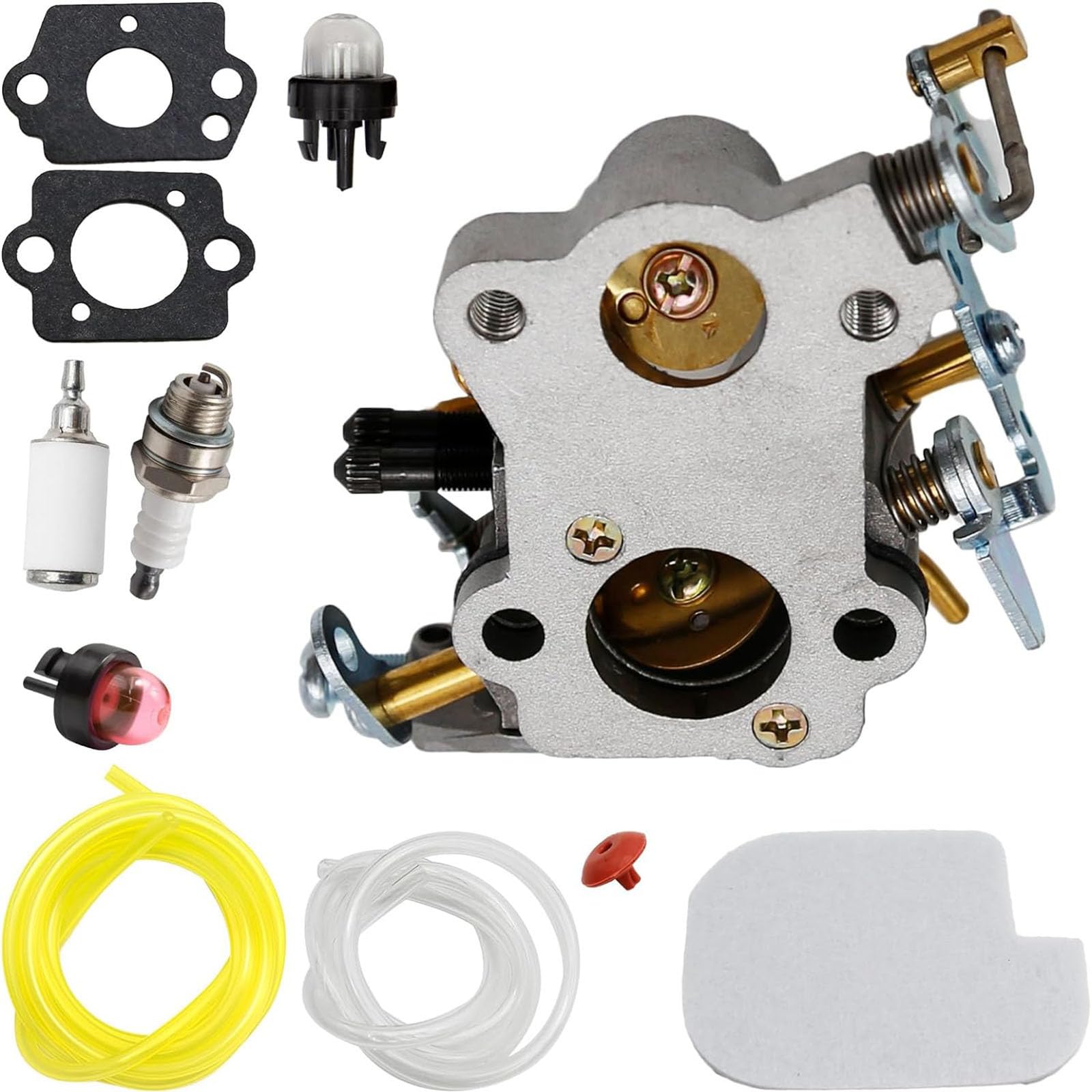 Drblawi Compatible with C1M-W26C 545070601 Carburetor Replacement for Poulan Pro P3314 P4018 PP4218 P4018WTL PP3416 SM4218AVX P4018WTL PP3516AVX