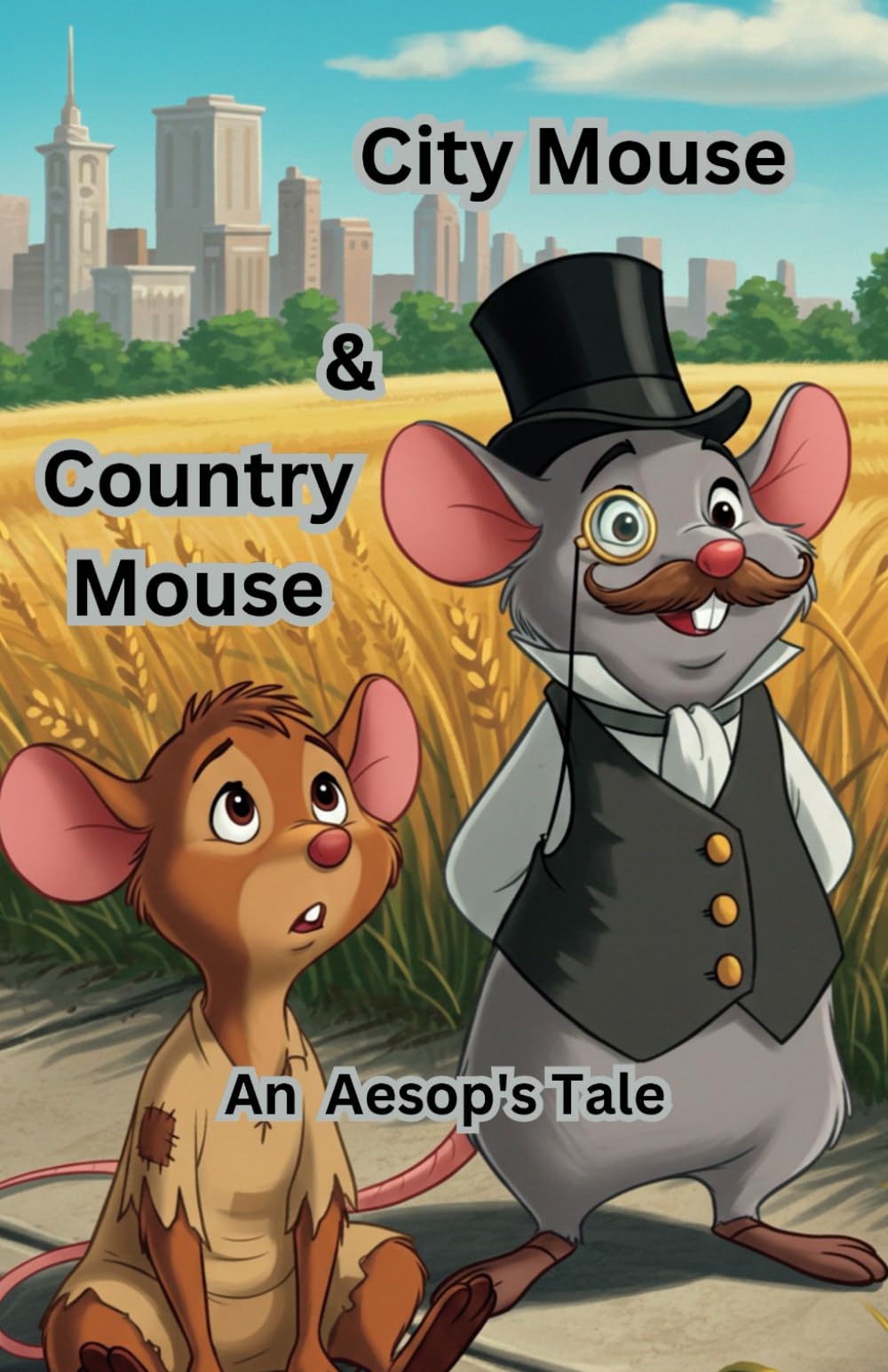 The Story of a Country Mouse and a City Mouse (Garden of Wisdom)