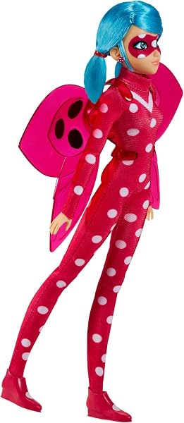 BANDAI - Miraculous Ladybug - Bambola Miraculous - Cosmobug - Bambola articolata 26 cm - P50017 - 2