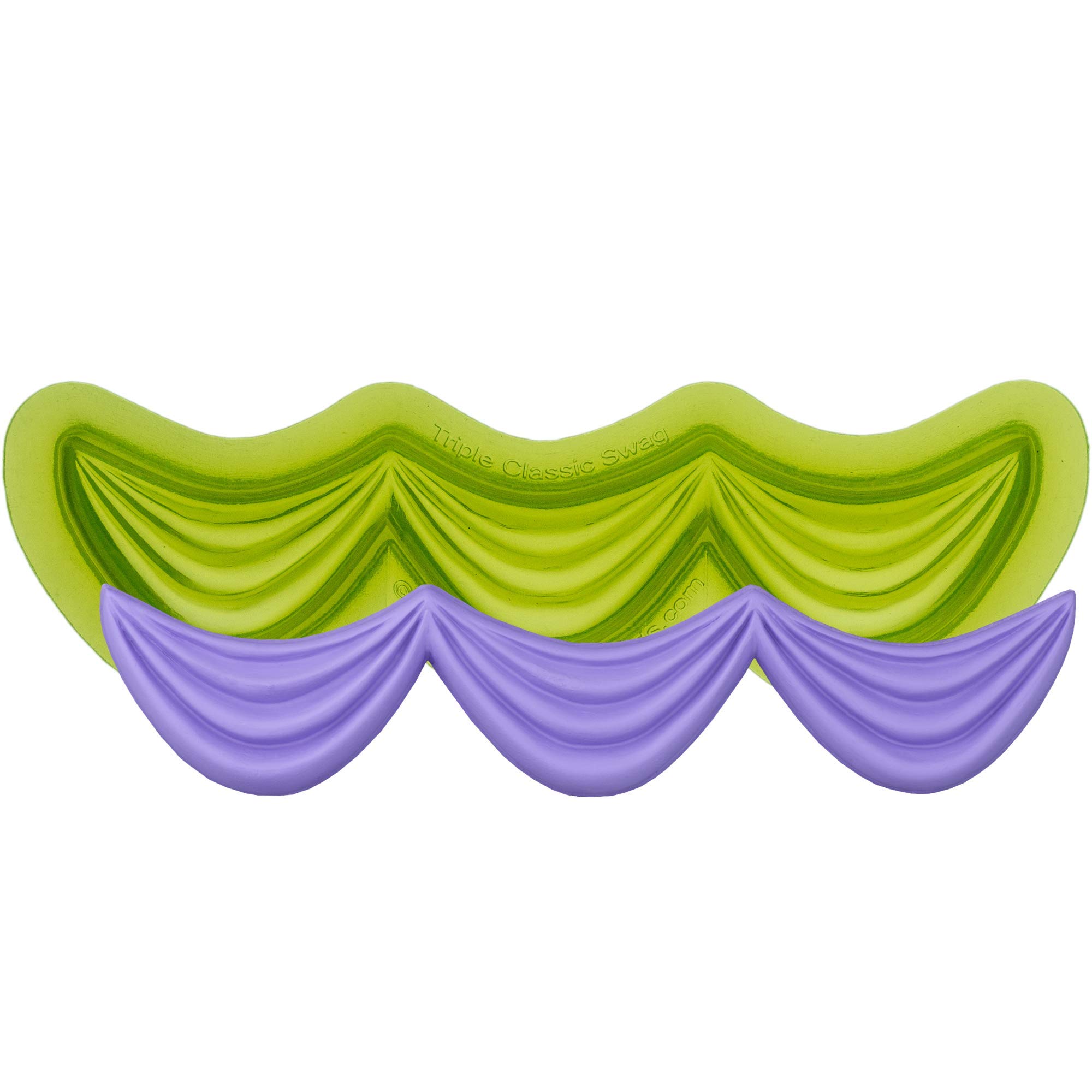 Marvelous Molds Triple Classic Swag Silicone Mould