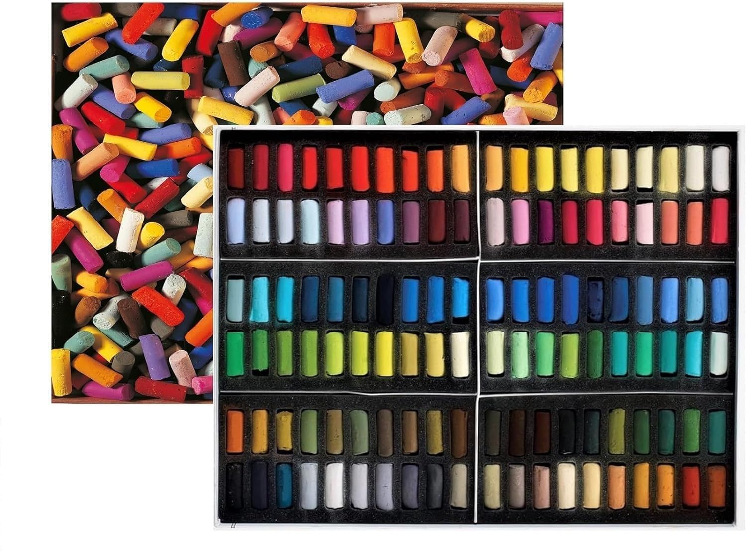 Sennelier Pastelli mezzitoni 120,Sennelier Half Stick Pastel Paris,120 Set by Sennelier Franc