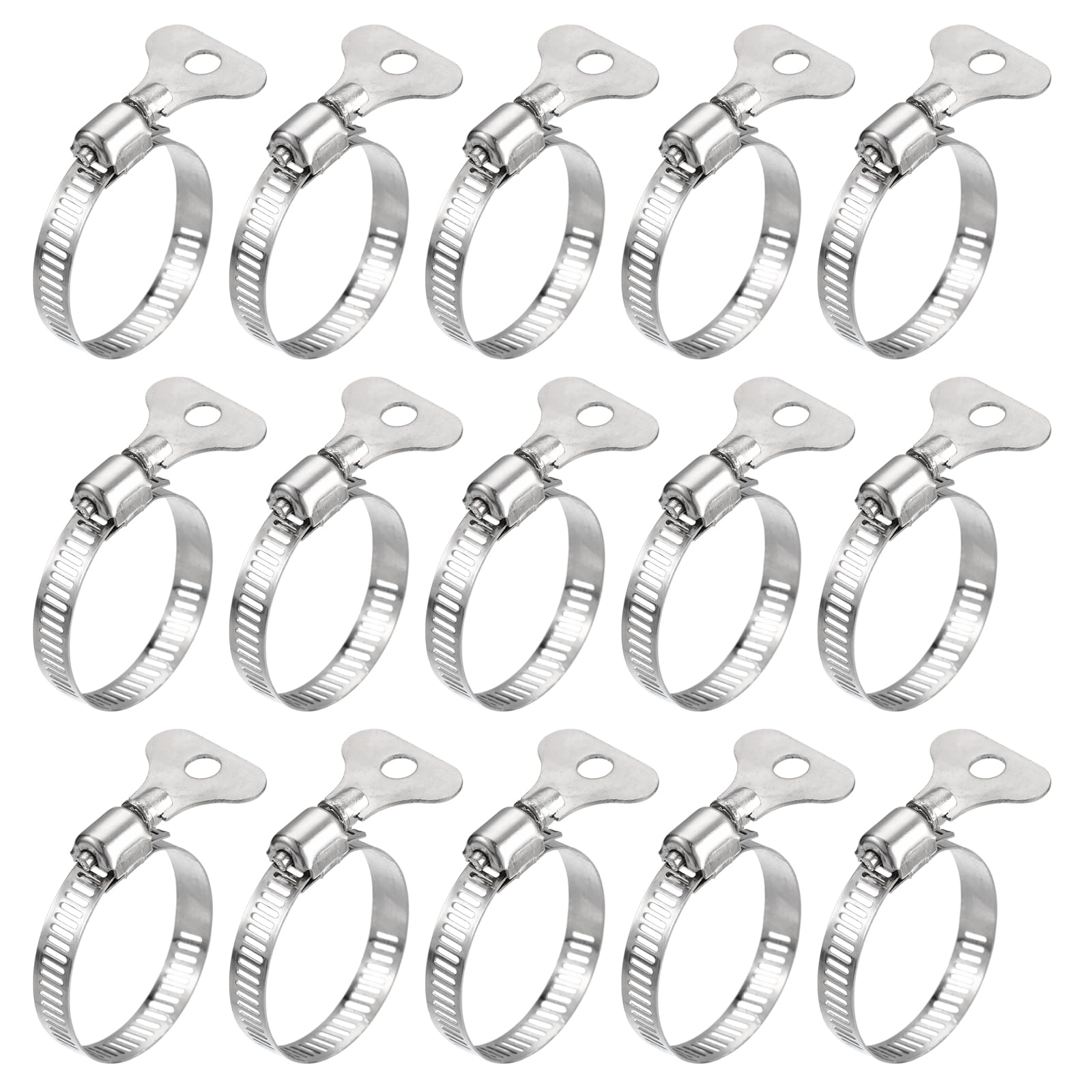 Feder-Frottee-Clips, robust, offen, Federstahl-Werkzeug-Clips für