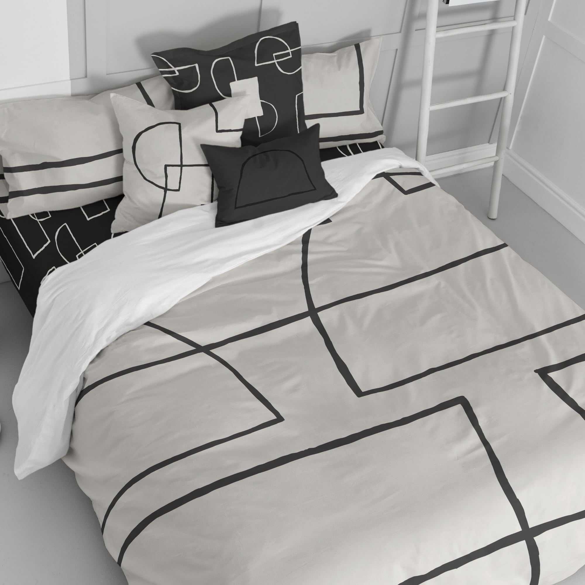 Housse de couette 200x200 cm Serenity créez un cocon cosy lit 120