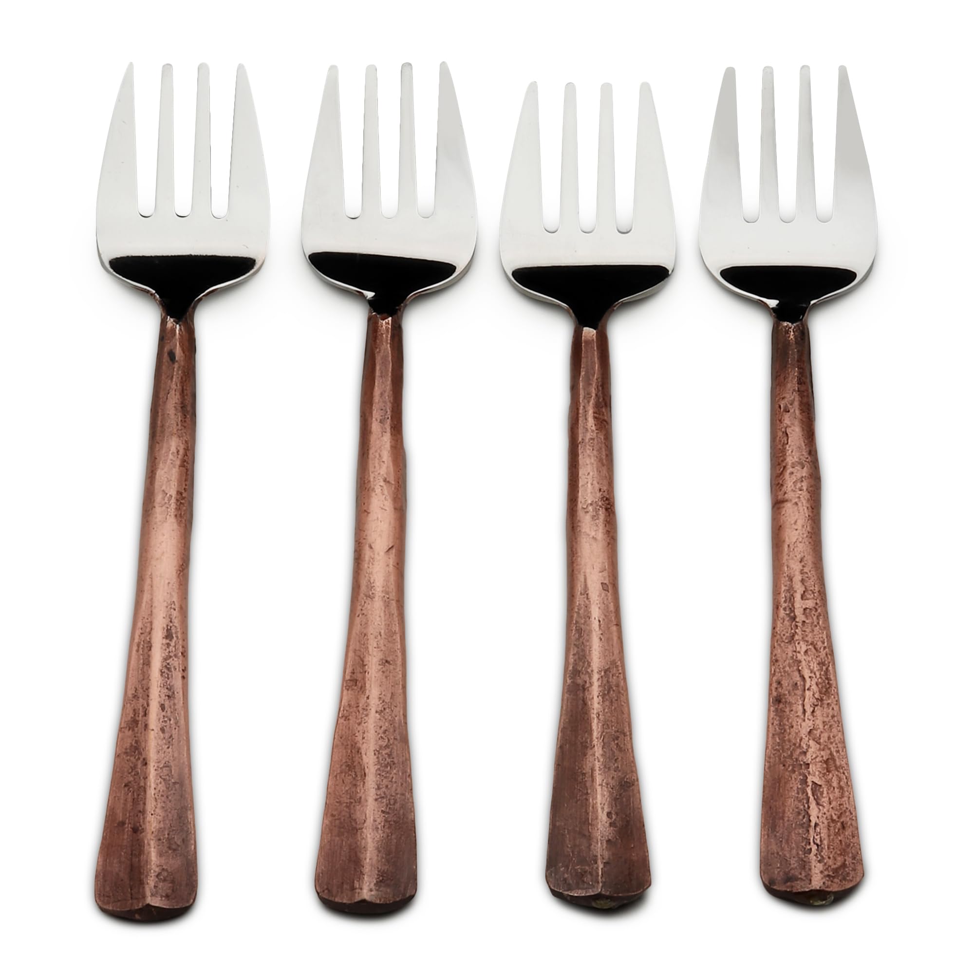 INOX ARTISANS Ridge Sardine Table Forks 4 Pc. Set