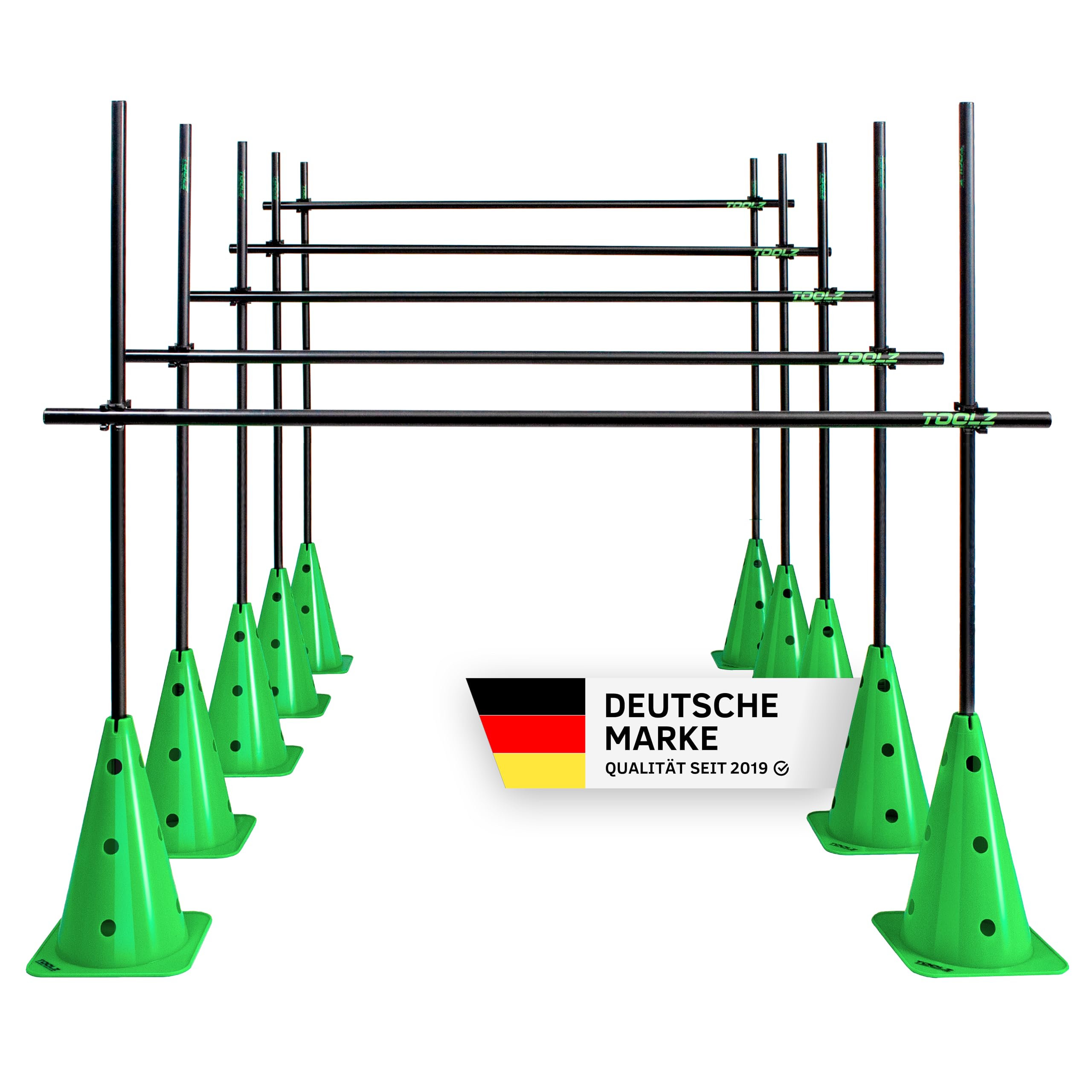 TOOLZ Mehrzweck Dribbling Pfosten Set
