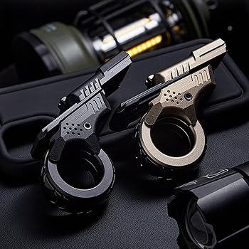 Vikye Stainless Steel Gun Fidget Toy - Stress Relief for ADHD