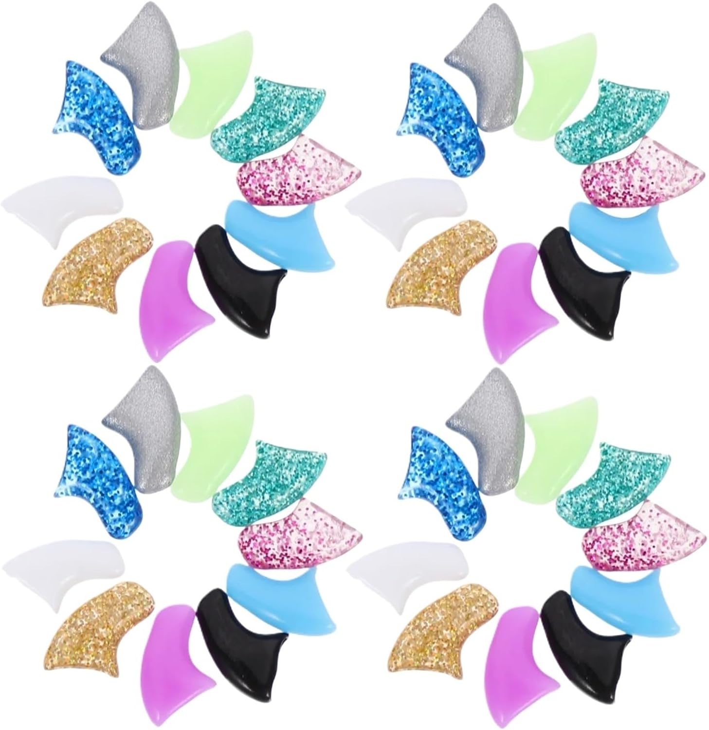 Cat Nail Caps 400pcs Cat Claw Covers Silicone Nail Caps for Pets Colorful Anti-Scratch Protector Comfortable Fit for Daily Indoor Outdoor