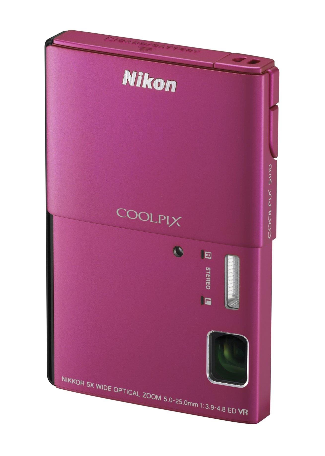 Amazon | Nikon デジタルカメラ COOLPIX (クールピクス) S100 ローズ