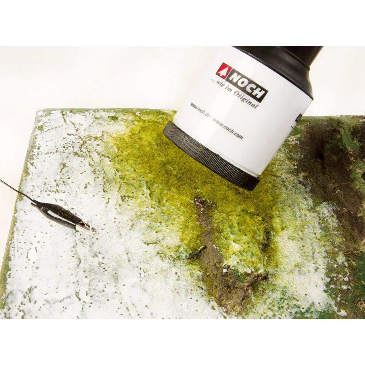 NOCH 07125 Strisce D'erba Pz 18 E Ciuffi Verde Chiaro/scuro Pz 18 E Ciuffi Verde Chiaro Scuro Pz 18 Altezza 6 Mm Noch