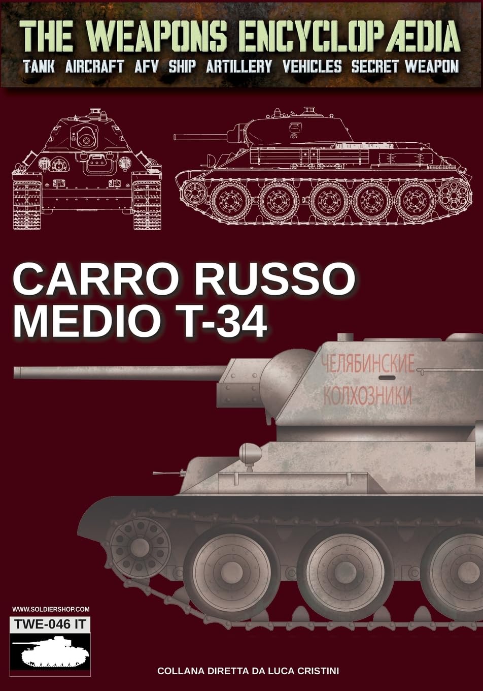 Carro russo medio T-34 (The Weapons Encyclopaedia)