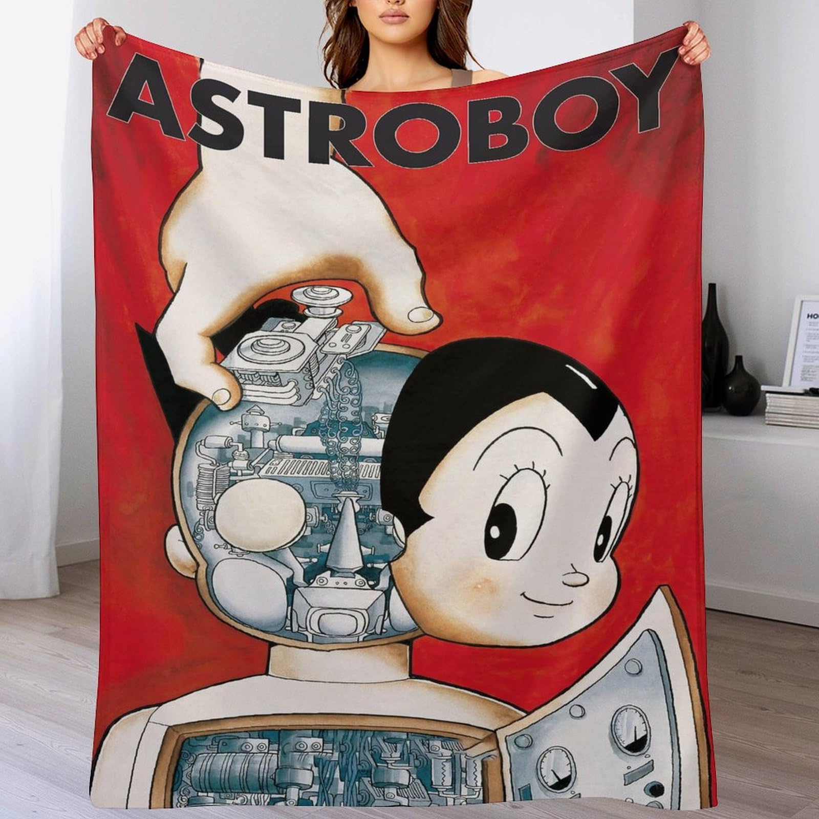 【超レア】鉄腕アトム　ブランケット Amazon｜漫画 鉄腕アトム (13) ブランケット 毛布 シングル おしゃれ