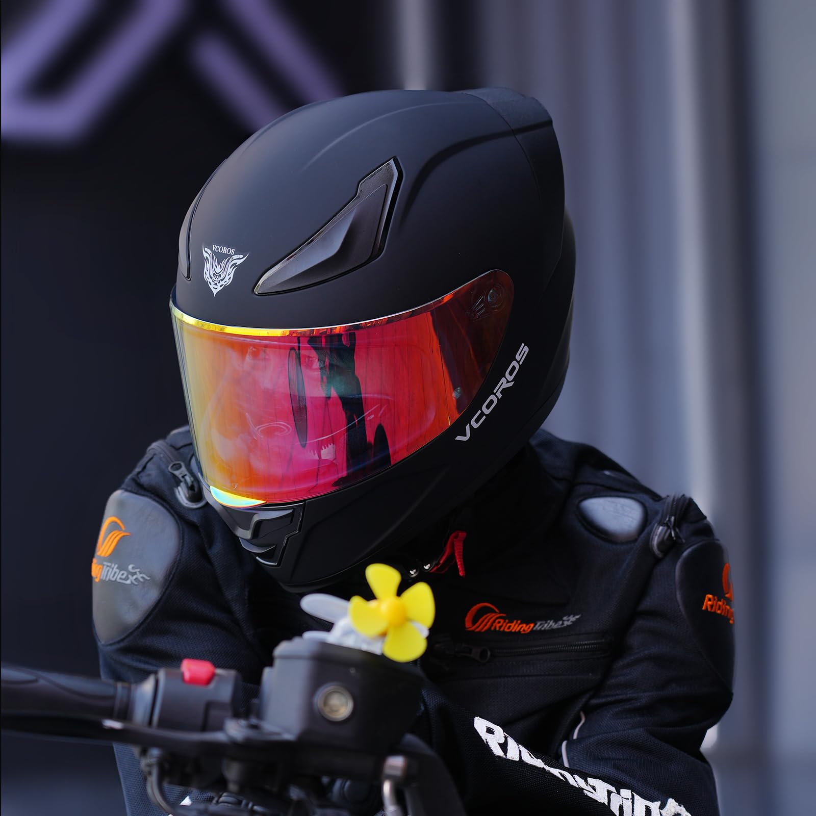 VCOROS Helmvisier für WS-609 ECE Motorradhelm Visier