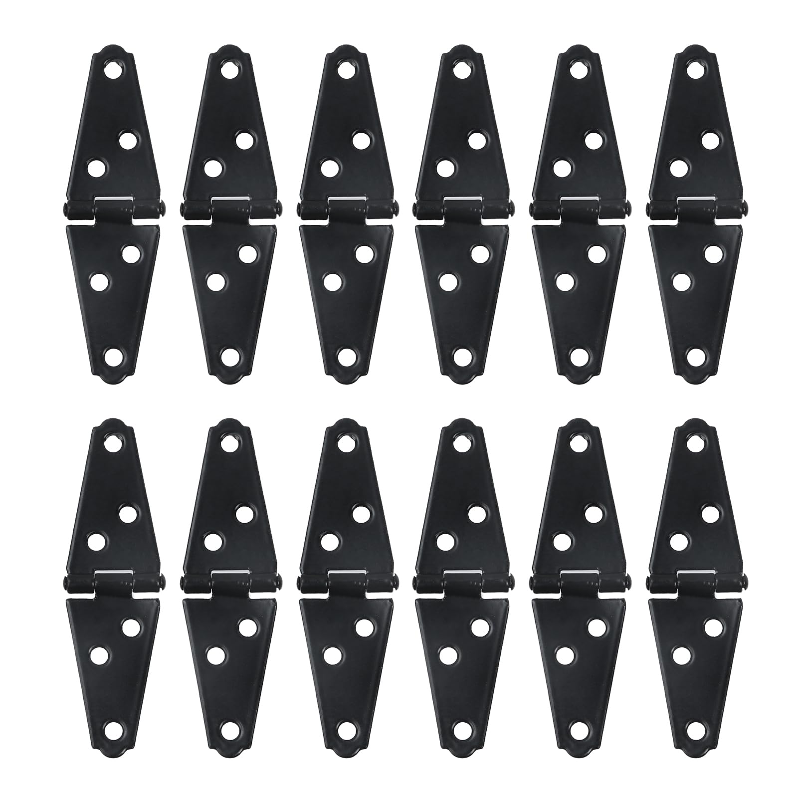 Heavy Duty Gate Hinges - 6 Pack Silver -13