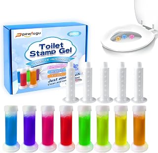 8Pcs Flower Stamp Toilet Gels, Toilet Stain Removal Cleaning Air Freshener, Toilet Scent Fresheners
