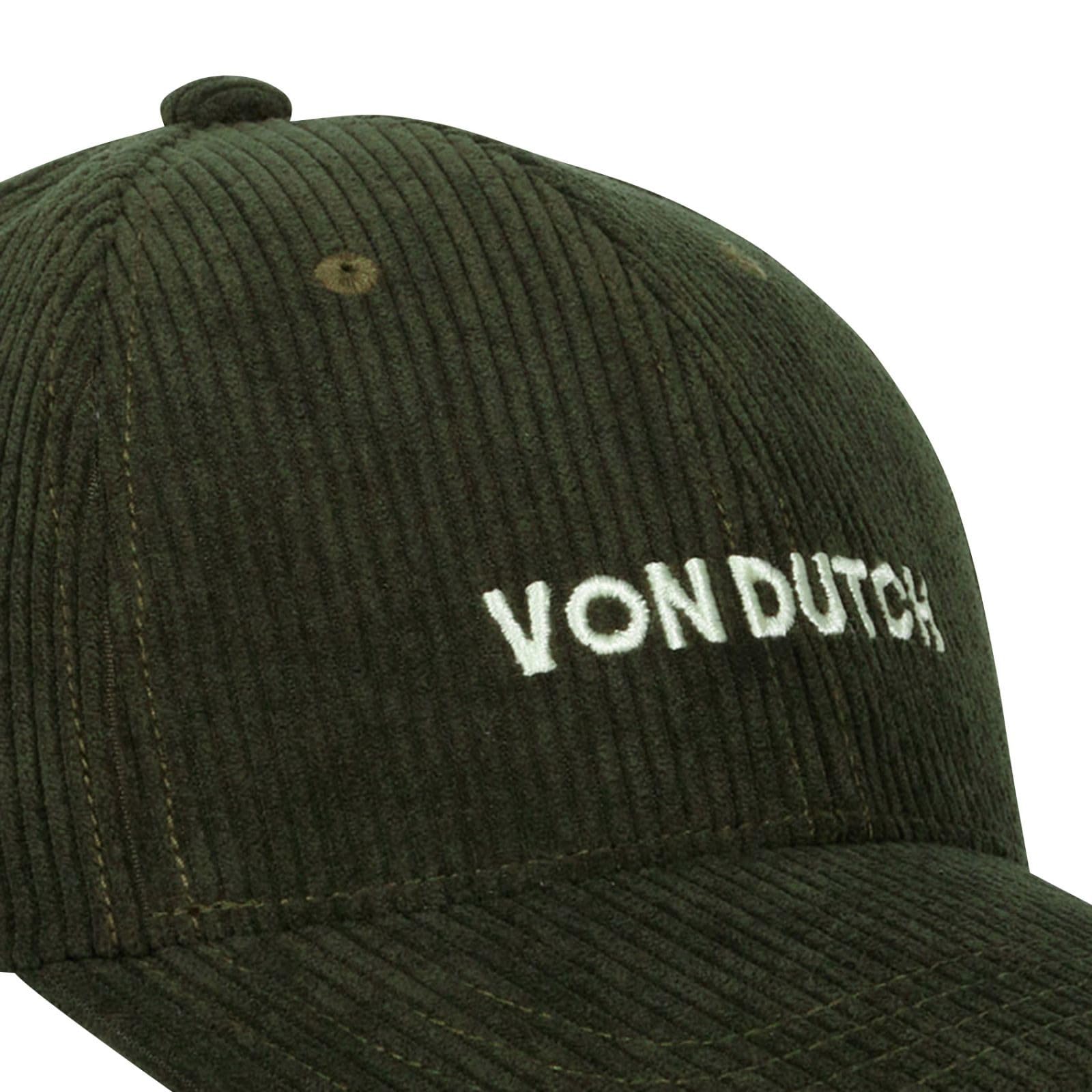 Kappe für Damen und Herren, 100 % Baumwolle, Baseballkappe, Velours, gerippt, verstellbar