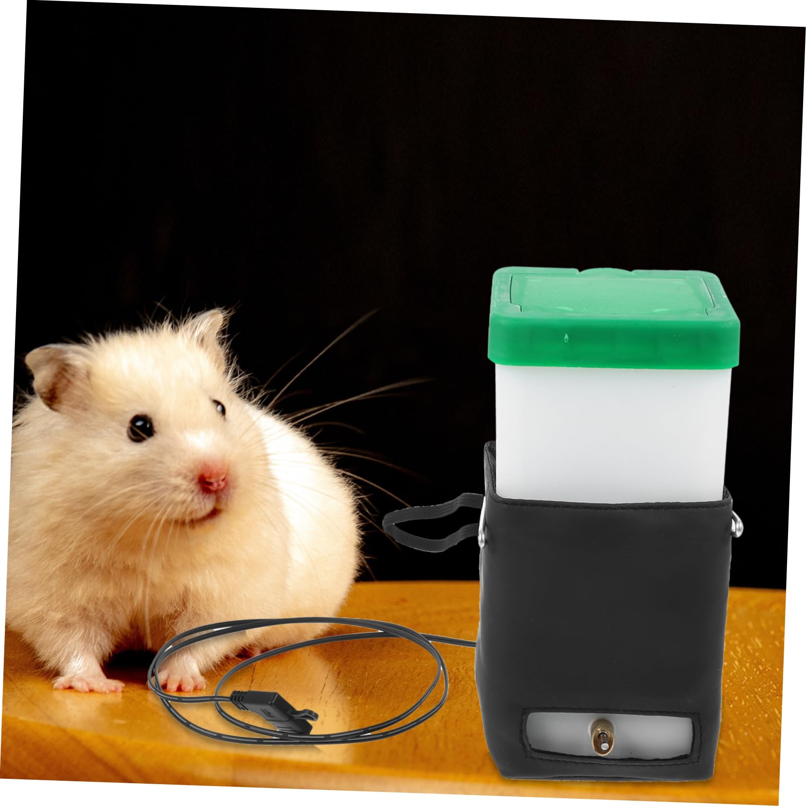 SUPVOX Heated Water Bucket for Rabbit 1l Automatic Thermostat Rabbit Waterer Feeder
