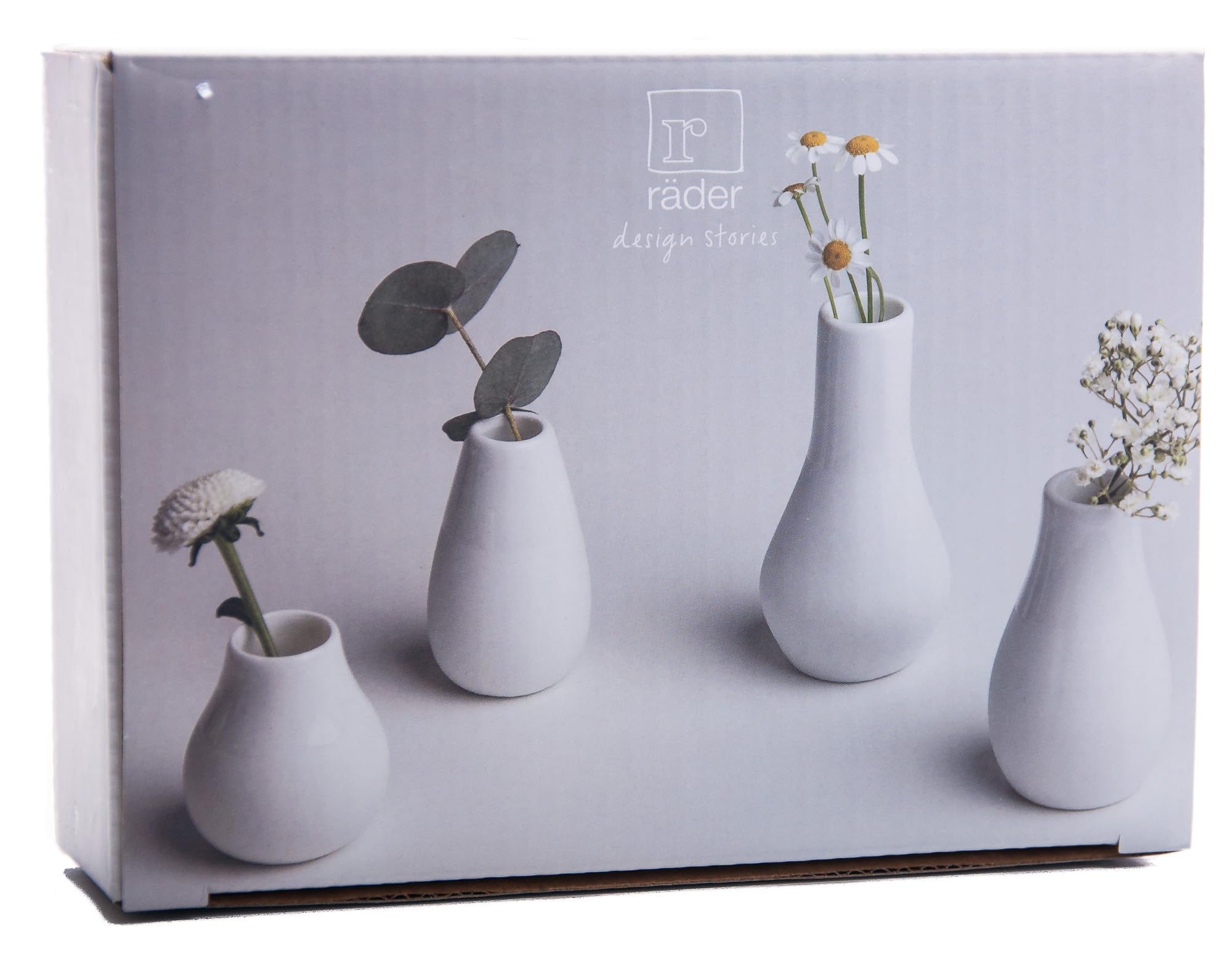 Räder Mini vases, set of 4