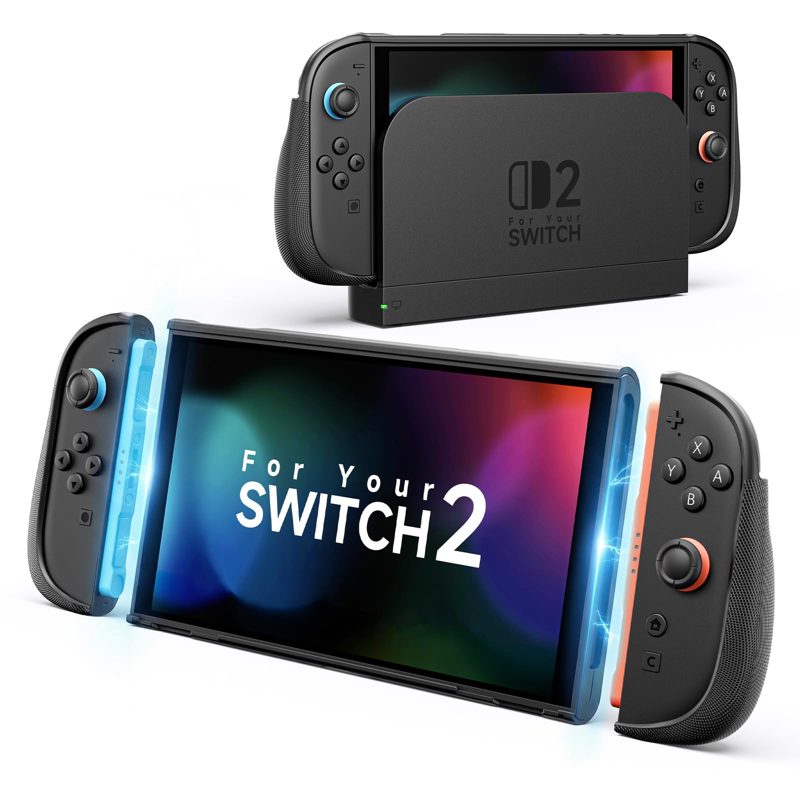 Amazon.co.jp: JSAUX 分体式保護ケース（Switch 2対応）｜ドック対応