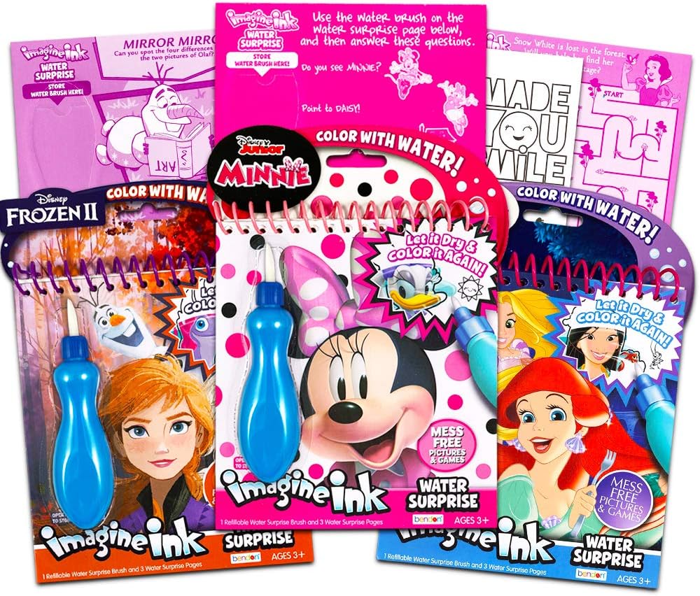 Disney Shop Minnie Mouse Paint with Water Super Set for