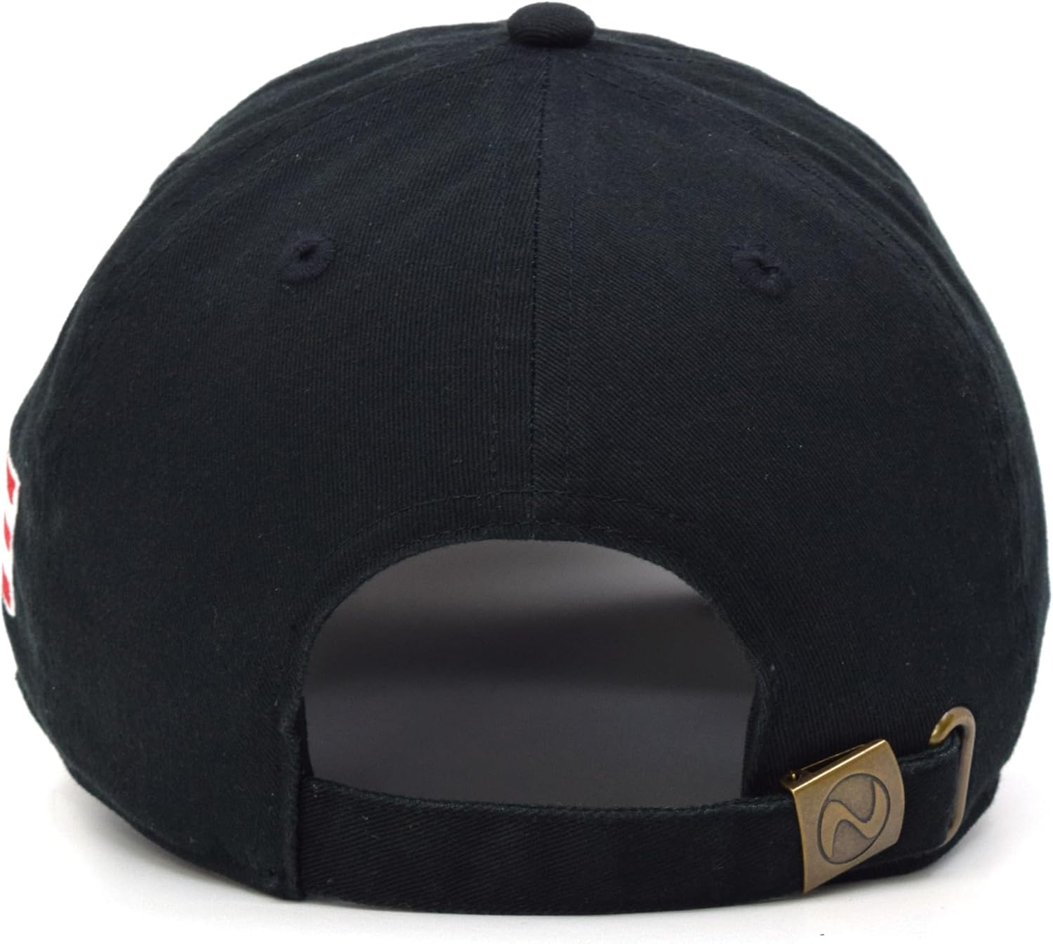 Puerto Rico PR Flag Hat Dad Embroidered Cap Baseball Curved Unstructured Bill (Black- Gold) - Image 4