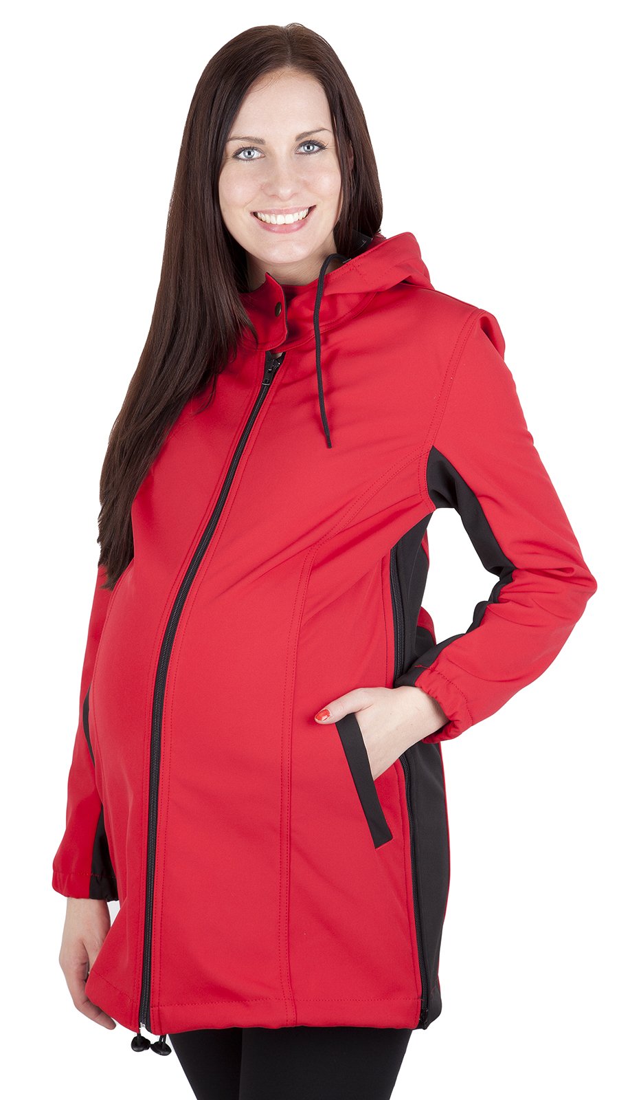 Mija 2 in 1 Cappotto Giacca Confortevole e riscaldante 100% Antivento Premaman Gravidanza 3059