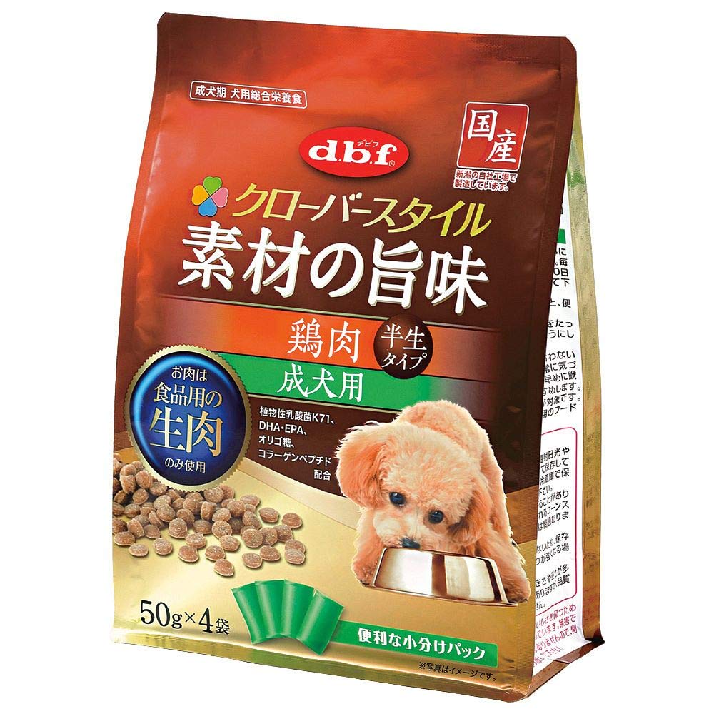 d.b.f デビフ クローバースタイル 素材の旨味 ペットライン プッチーヌ 犬 デビフペット クローバースタイル 素材の旨味 鶏肉 成犬用ドッグフード