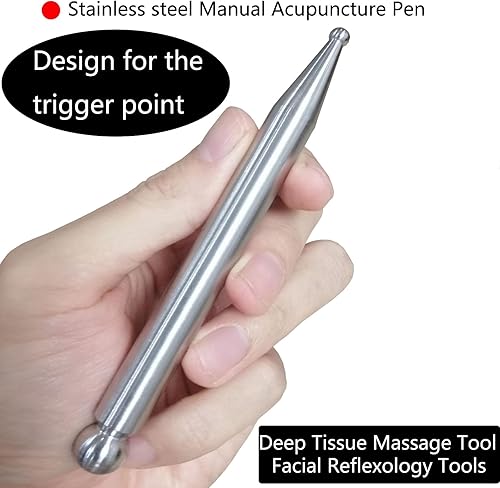 Miniatura 5 de GYX COELE Juego de herramientas de masaje Gua Sha de acero inoxidable, juego de herramientas IASTM (6 unidades), gran herramienta de movilización de