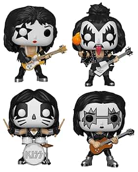 FUNKO - 限定FUNKO POP! KISS キッス 4packカラー限定 Amazon.com: Pop! KISS (Color Spotlight) 4-Pack : Toys & Games