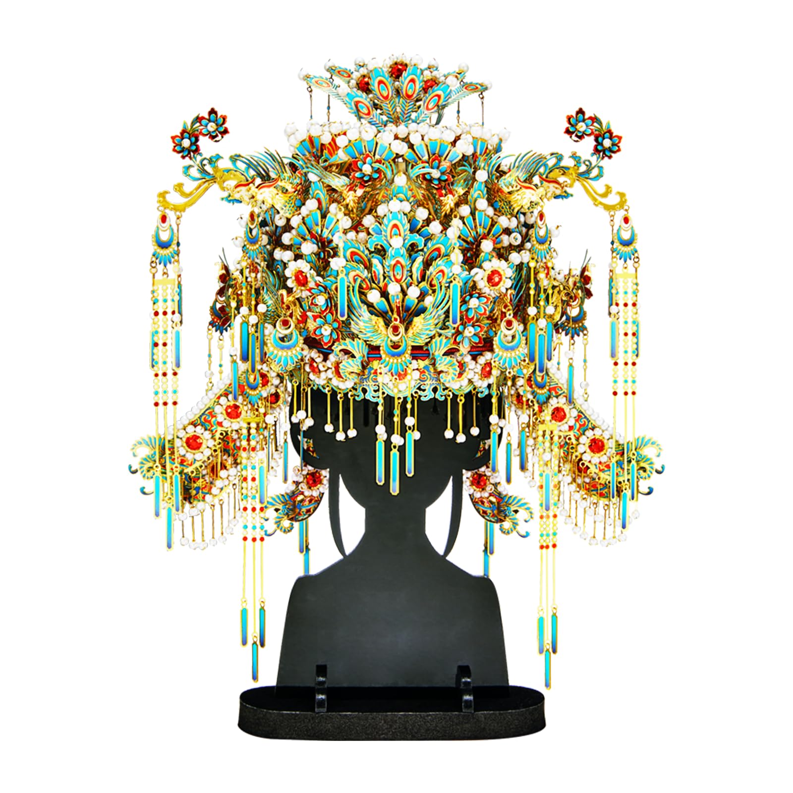 Amazon | Piececool (ピースクール) 立体パズル 金属製 点翠鳳凰冠 