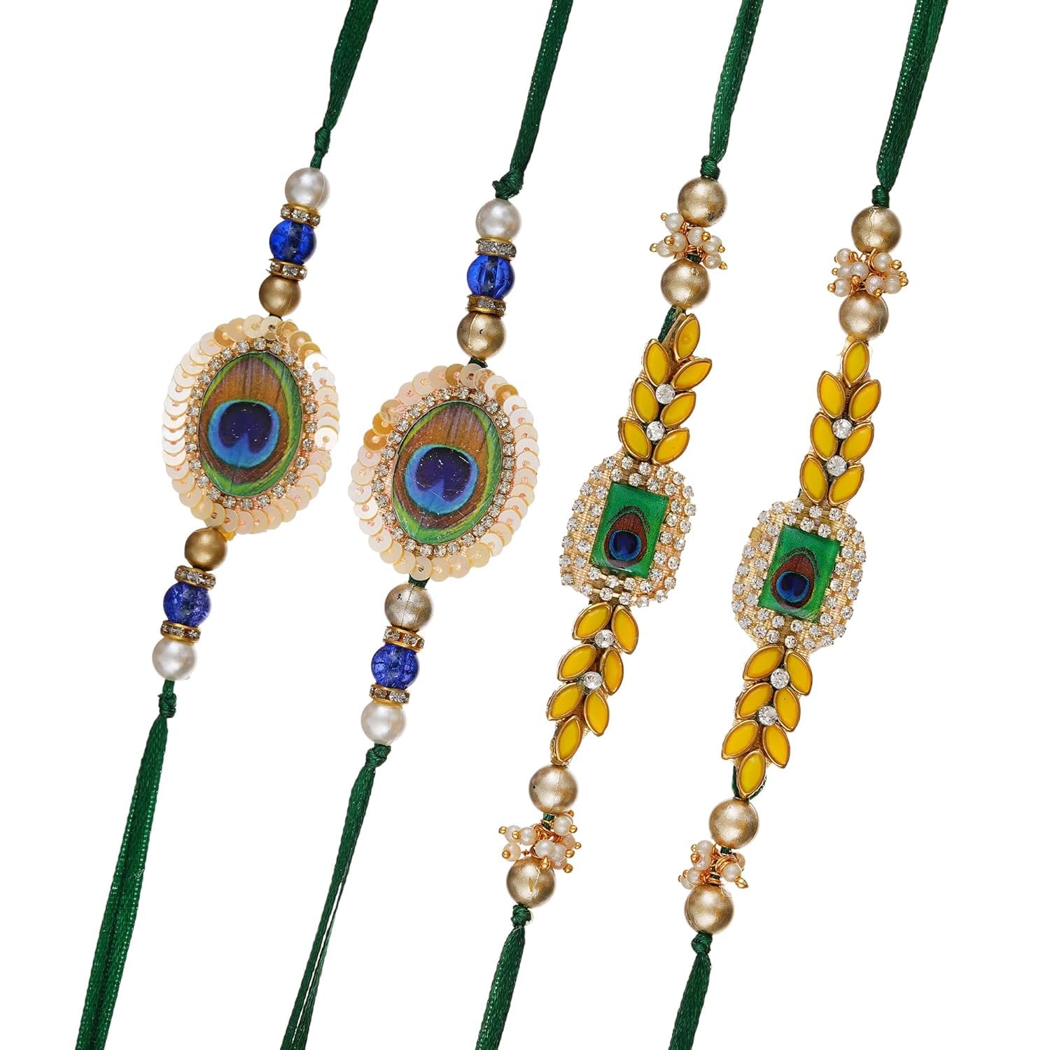 Webelkart Pack of 4 Rakhi Set for Bhaiya and Bhabhi with Kids Rakhi Lumba Rakhi for Bhabhi Rakshabandhan with Greeting Card and Roli Chawal Pack. Rakhi Gift for Bhaiya Bhabhi (B0D47HGY2J) Amazon Price History, Amazon Price Tracker