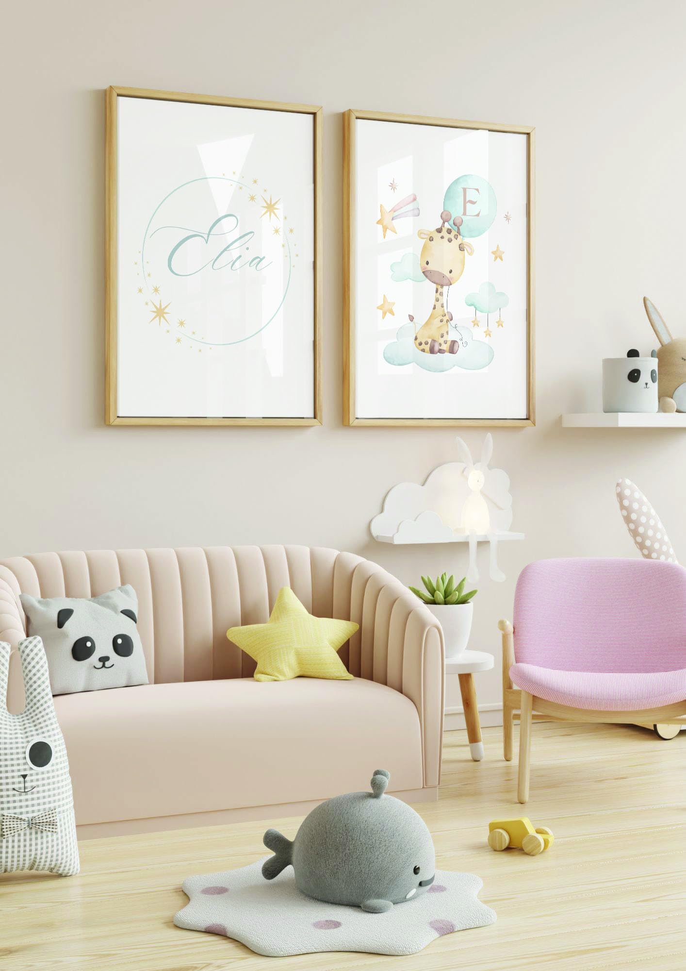 Set 3 Poster Per Cameretta Bambini - Stampa A4 Con Auto, Aerei E Palloncini, Senza Cornice - Foto 5