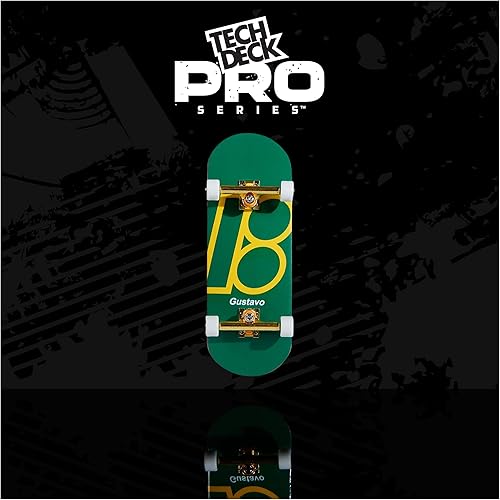 Miniatura 16 de TECH DECK, Revive Pro Series - Tabla de dedos con pantalla de almacenamiento, diseñada para profesionales; auténticas mini patinetas, juguetes