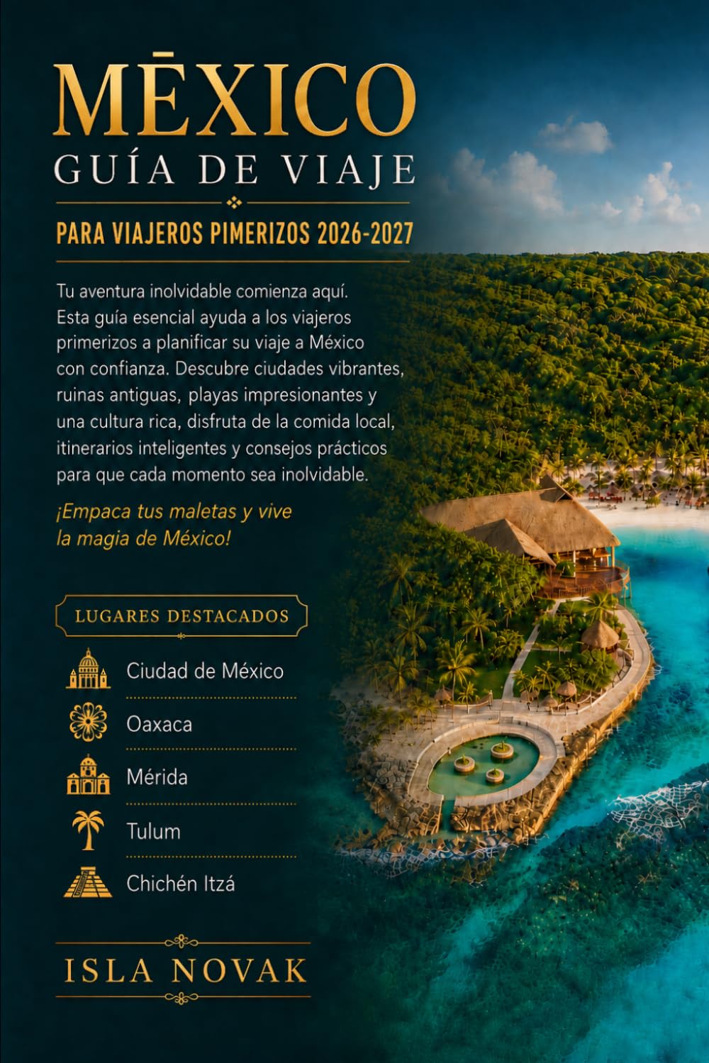 MÉXICO GUÍA DE VIAJE PARA VIAJEROS PRIMERIZOS 2026-2027: El compañero definitivo para Ciudad de México, Oaxaca, Mérida, Tulum, Cancún, ruinas ... inteligentes y viajes primerizos sin estrés.