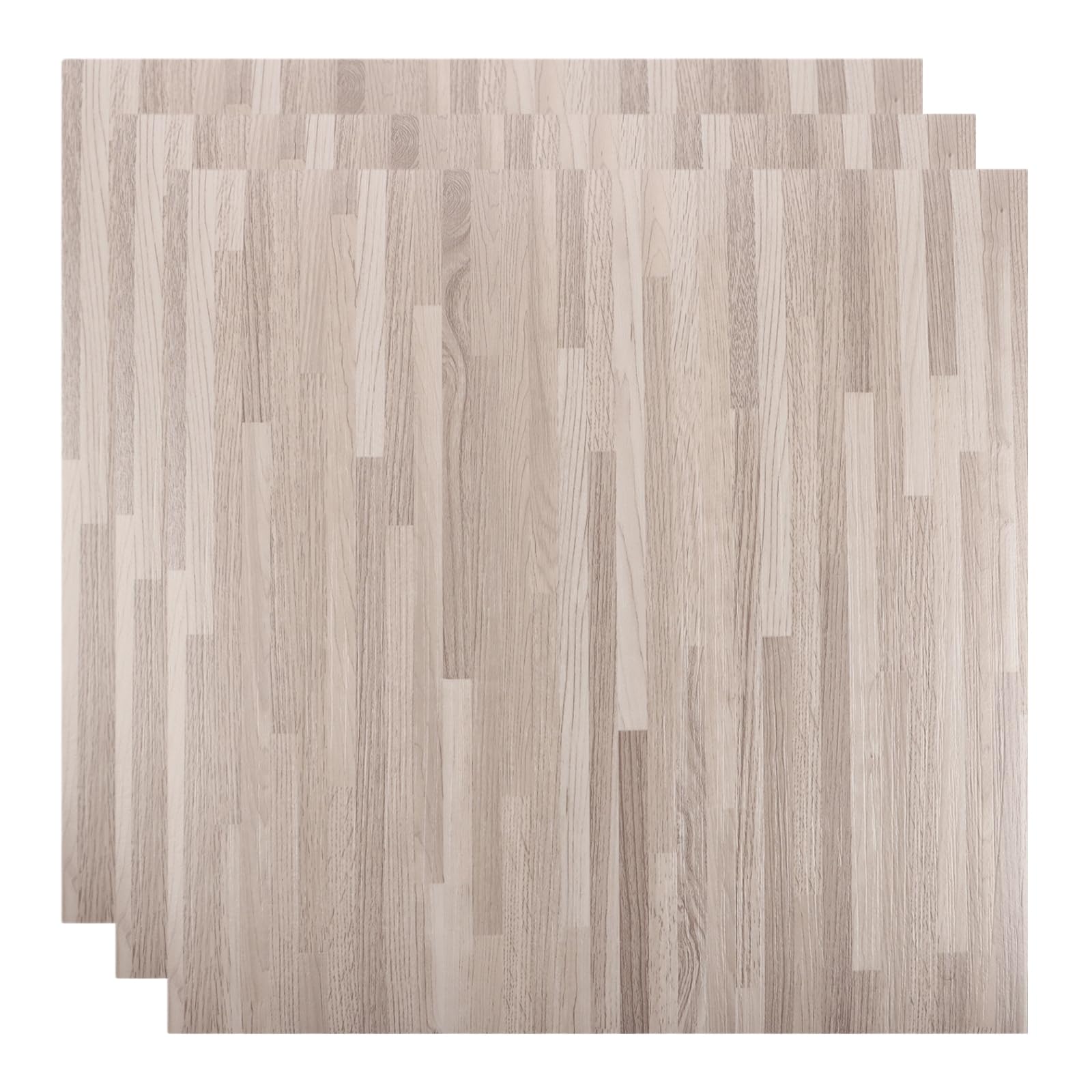 LDHHYH 40 Sheet 12x12 Peel and Stick Floor Tiles Waterproof Vinyl Flooring Striated Wood Vinyl Floor Tiles Laminate Flooring Self Adhesive Sticky