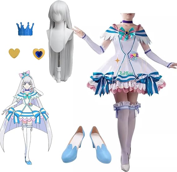 キュアニャミー ウィッグ込 コスプレ Amazon.co.jp: わんだふるぷりきゅあ！ 猫屋敷ユキ