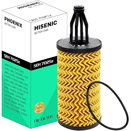 Amazon Com Oil Filter Fits Mercedes Benz Ml350 E350 C300 C400 S550 Glk350 Replace Mann Filter Hu7025z Part No 2761800009 2761840025 Automotive