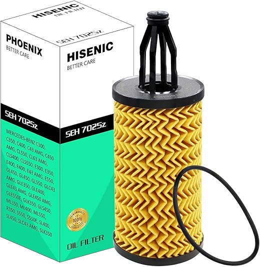 Oil Filter Fits Mercedes Benz ML350 E350 C300 C400 S550 GLK350 Replace