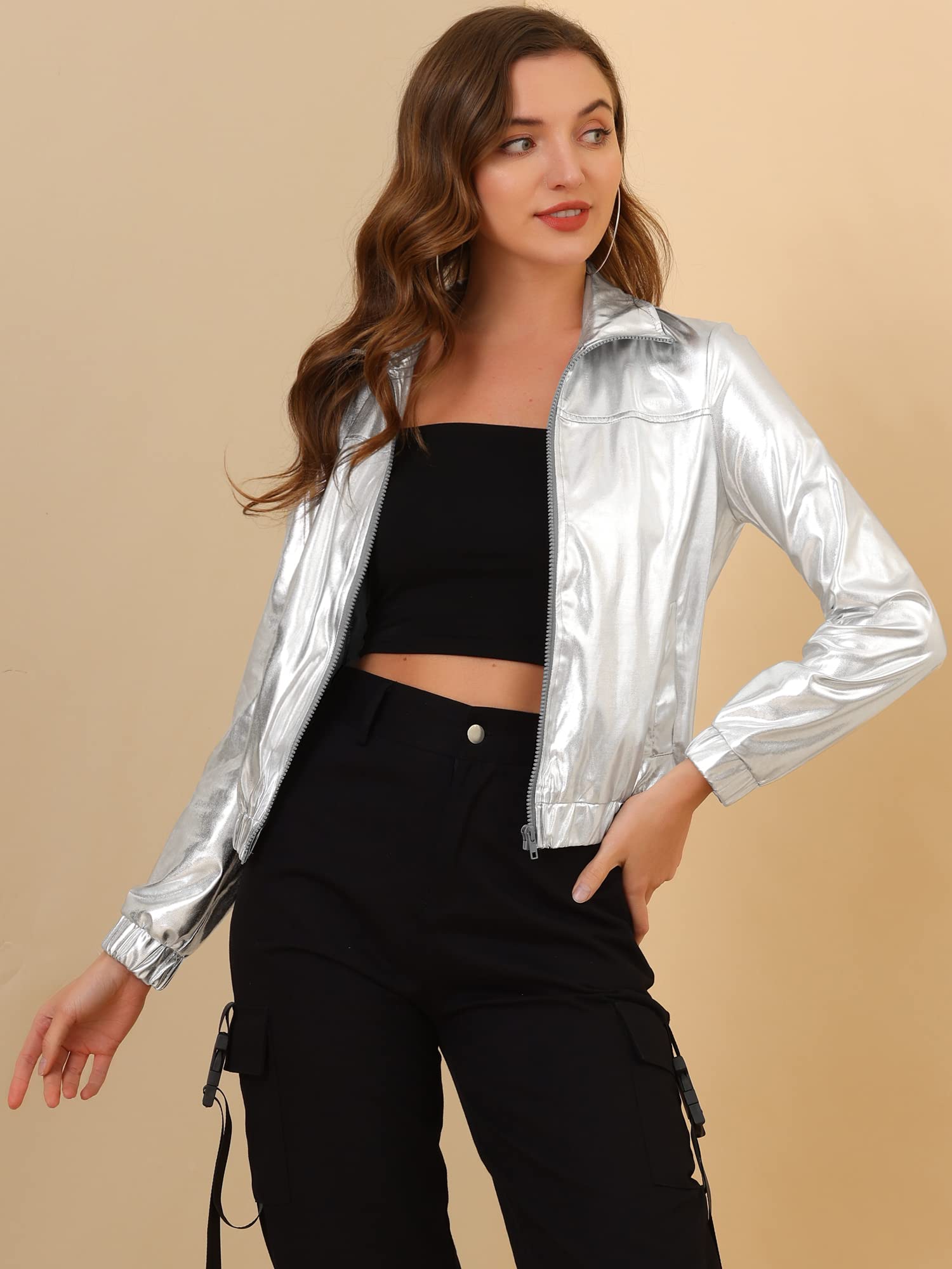 Allegra K Jacket casual Femme