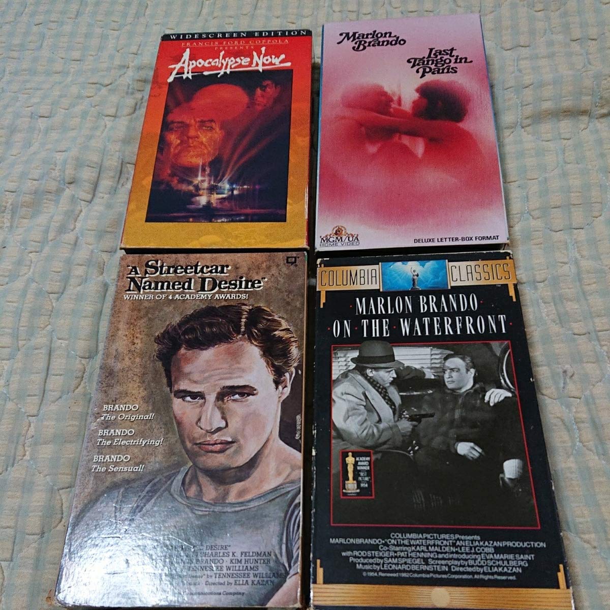 Amazon.co.jp: マーロンブランド 海外版 VHS 4本セット 名作 欲望 