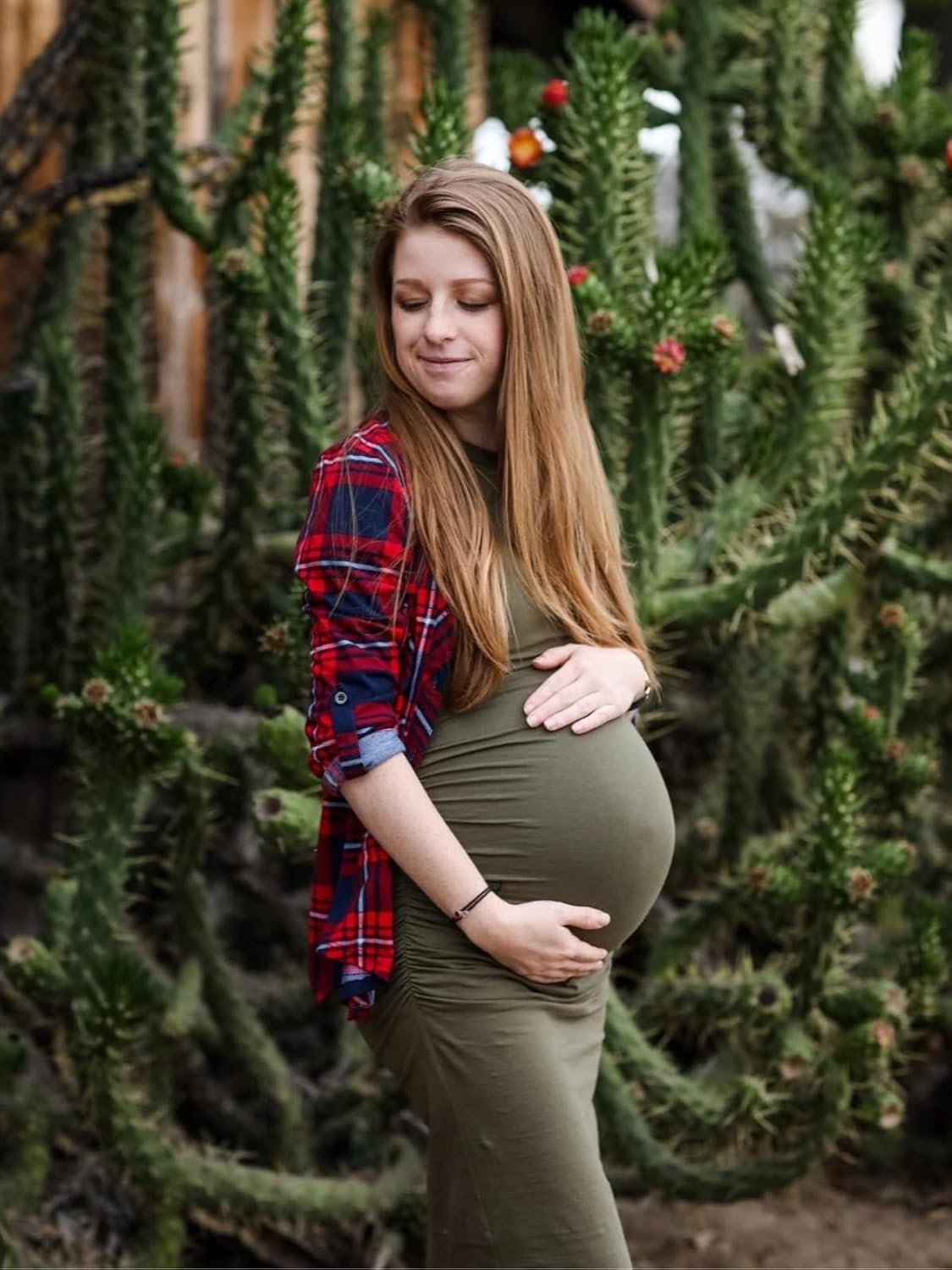 Missufeintl Women's Bodycon Ruched Short Sleeve T Shirt Midi Sundress Fitted Casual Dress - Image 5