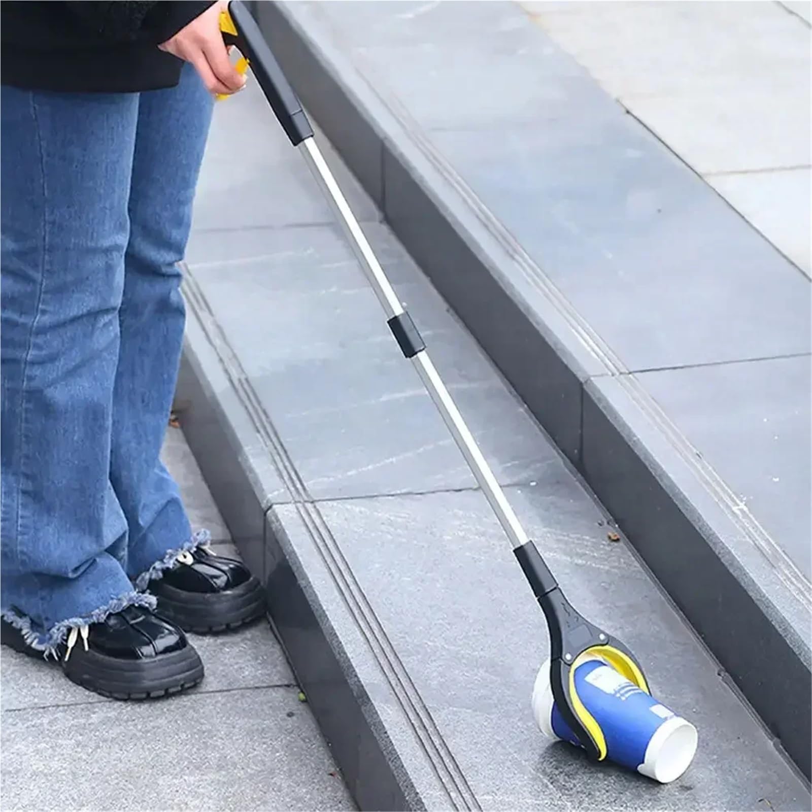 Greifwerkzeug aus Aluminiumlegierung | Mehrfarbige Greifhilfe: for Senioren und ältere Menschen(Blue)