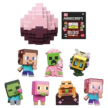 Minecraft フィギュアセット 多色 Amazon.co.jp: マインクラフト(MINECRAFT) ベーシックフィギュア
