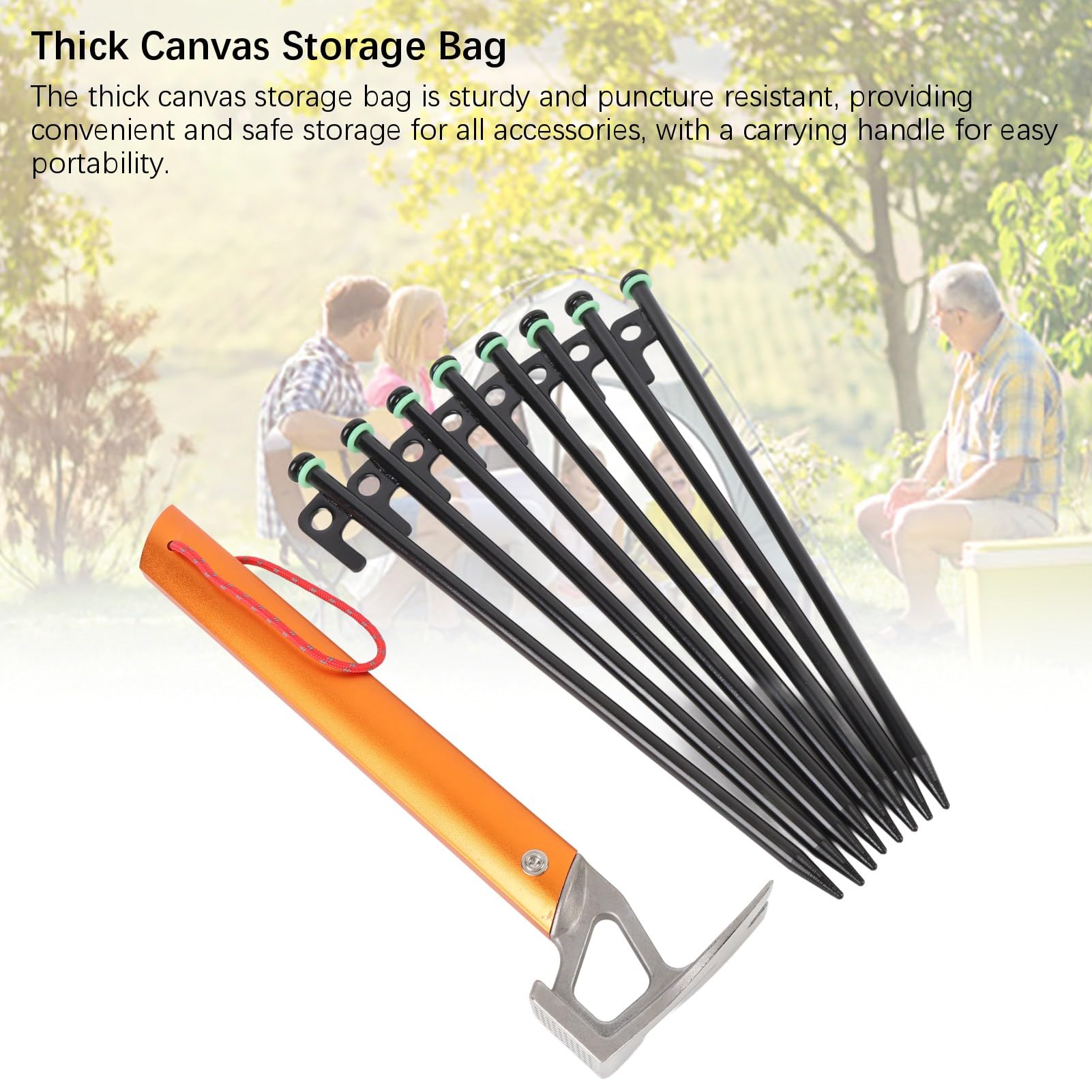 Tenda Multiuso Picchetti da Campeggio da 30 Cm, Picchetti in (#1)