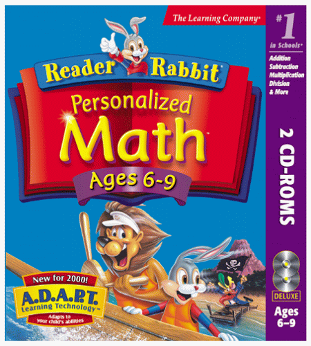 Reader Rabbit's Personalized Math Ages 6-9